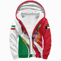 Kuwait Sherpa Hoodie Flag Original Basic RLT8 - Wonder Print Shop