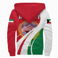 Kuwait Sherpa Hoodie Flag Original Basic RLT8 - Wonder Print Shop