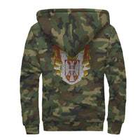 Serbia Sherpa Hoodie Camo Women's/Men's RLT7 - Wonder Print Shop