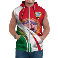Kuwait Sleeveless Hoodie Flag Original Basic RLT8 - Wonder Print Shop