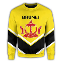 Brunei Coat Of Arms Sweatshirt Lucian Style RLT7 - Wonder Print Shop