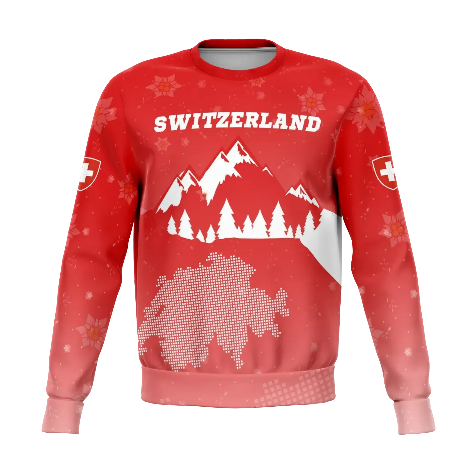 Switzerland Travel Sweatshirt RLT13 - Wonder Print Shop