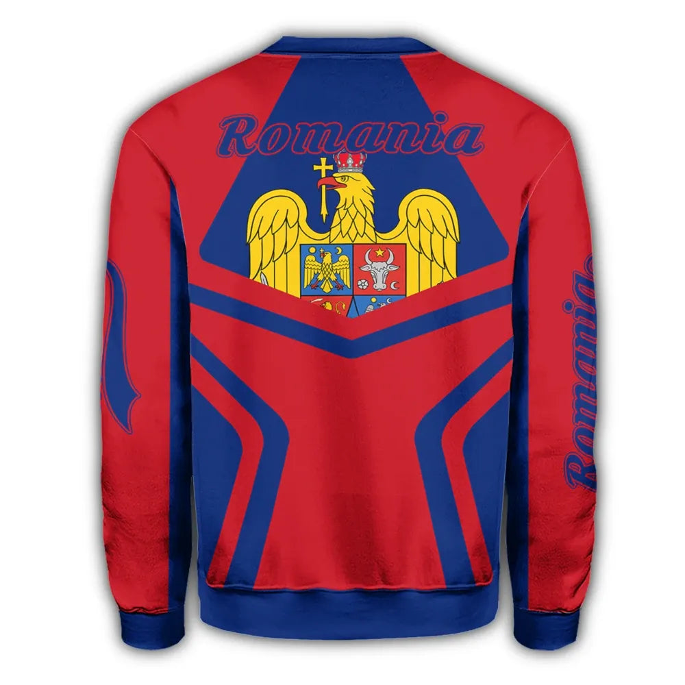 Romania Coat Of Arms Sweatshirt My Style RLT13 - Wonder Print Shop