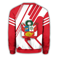 Peru Coat Of Arms Sweatshirt Rockie RLT7 - Wonder Print Shop