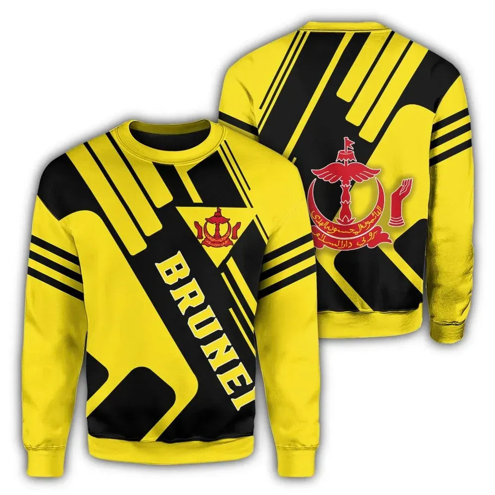 Brunei Coat Of Arms Sweatshirt Rockie RLT7 - Wonder Print Shop