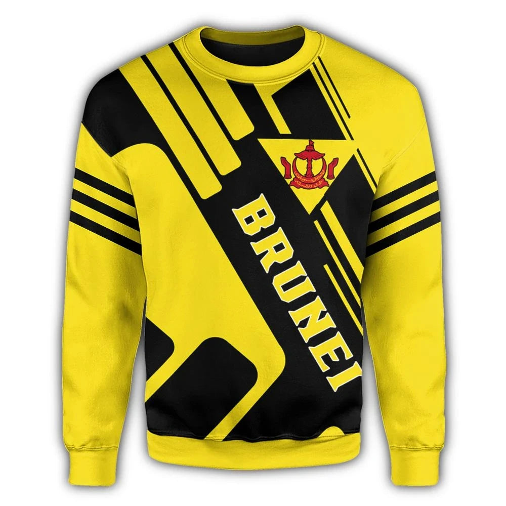 Brunei Coat Of Arms Sweatshirt Rockie RLT7 - Wonder Print Shop