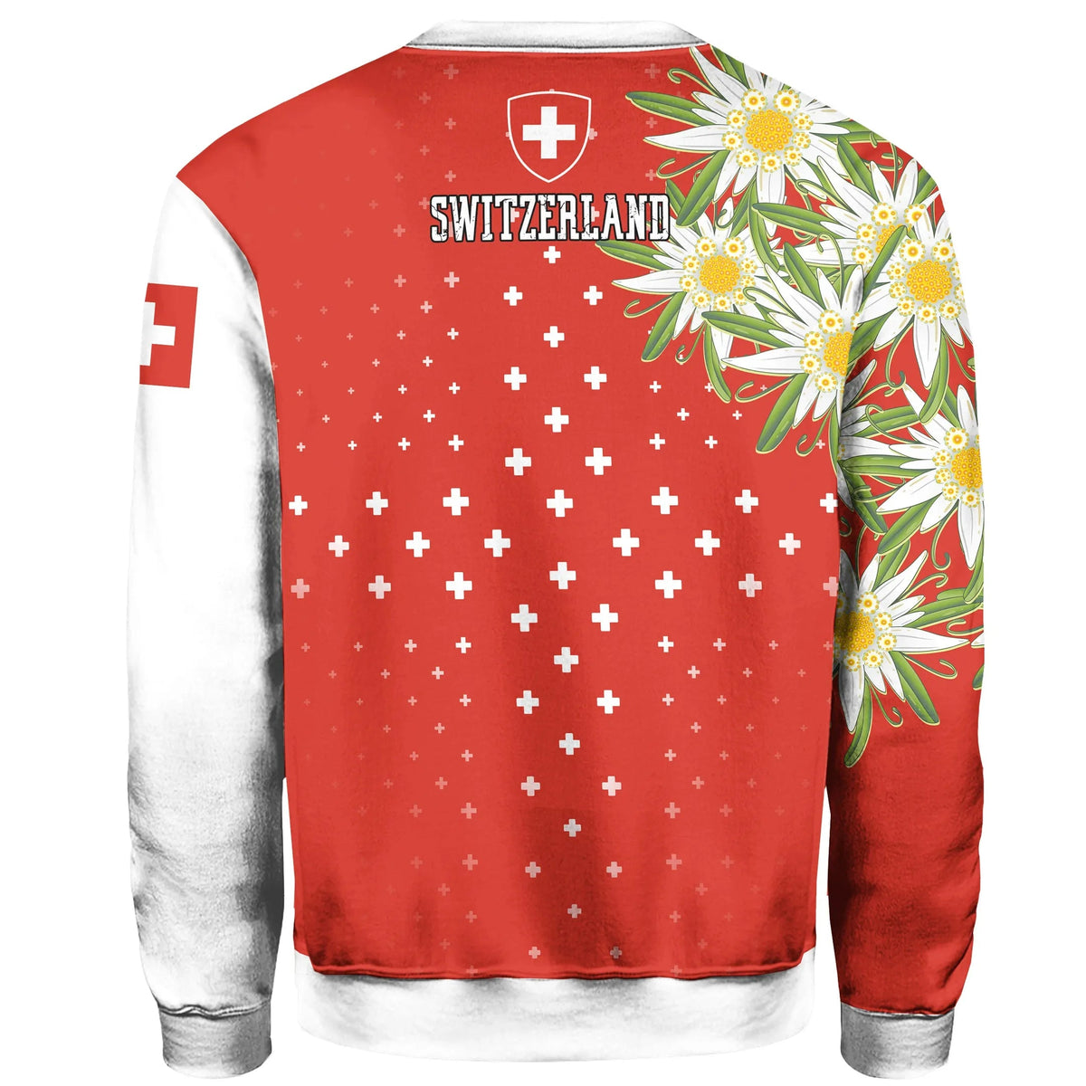 Switzerland Edelweiss Special Sweatshirt RLT13 - Wonder Print Shop