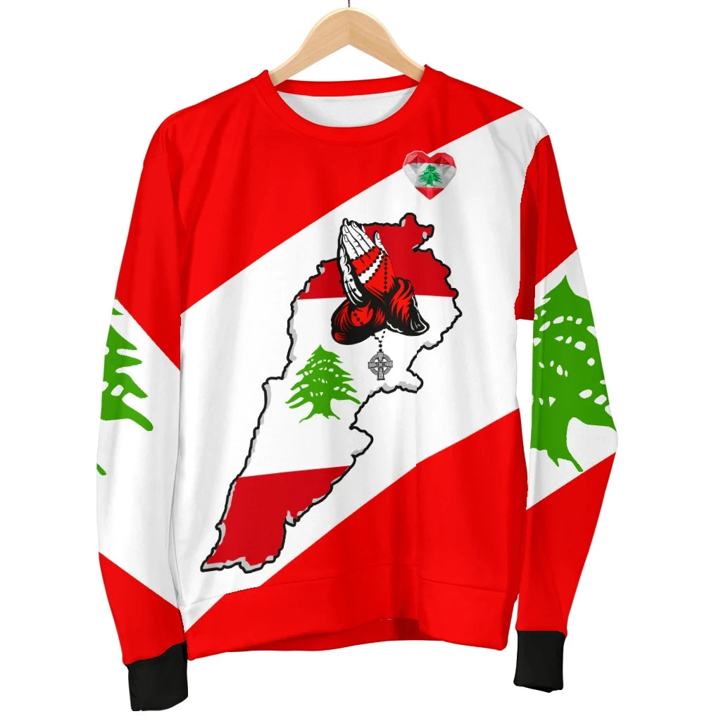 Beirut Lebanon Men's Sweaters Hoodie RLT6 - Wonder Print Shop