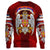 Serbia Sweatshirt Best Serbian Eagle Tattoo Knitted Long Sleeved Sweater RLT7 - Wonder Print Shop