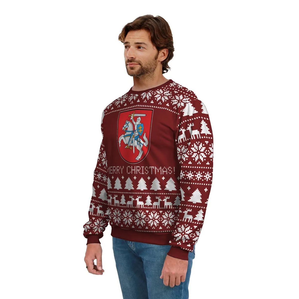 Lithuania sweatshirt - Xmas RLT6 - Wonder Print Shop