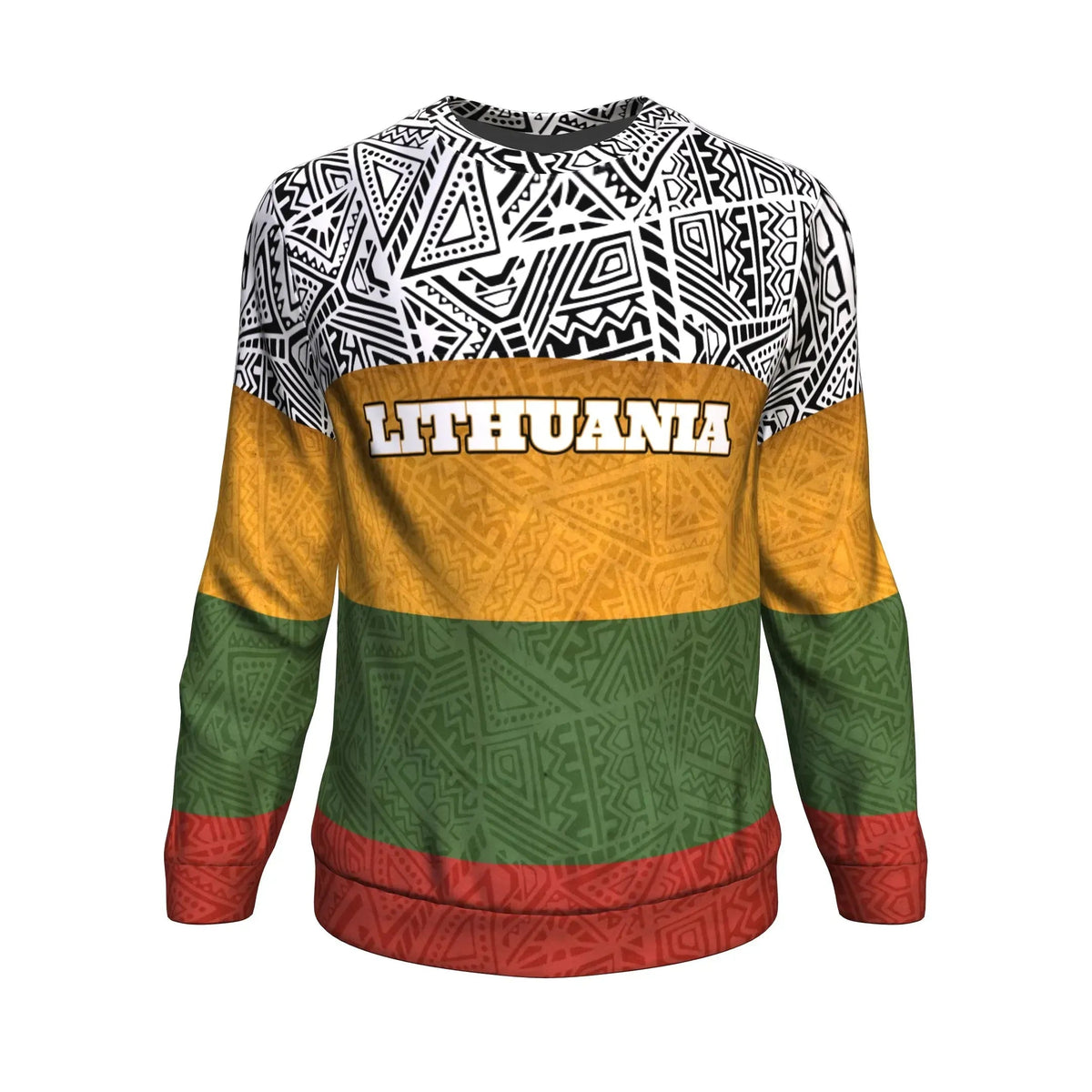 Lithuania Sweatshirt All Over RLT6 - Wonder Print Shop
