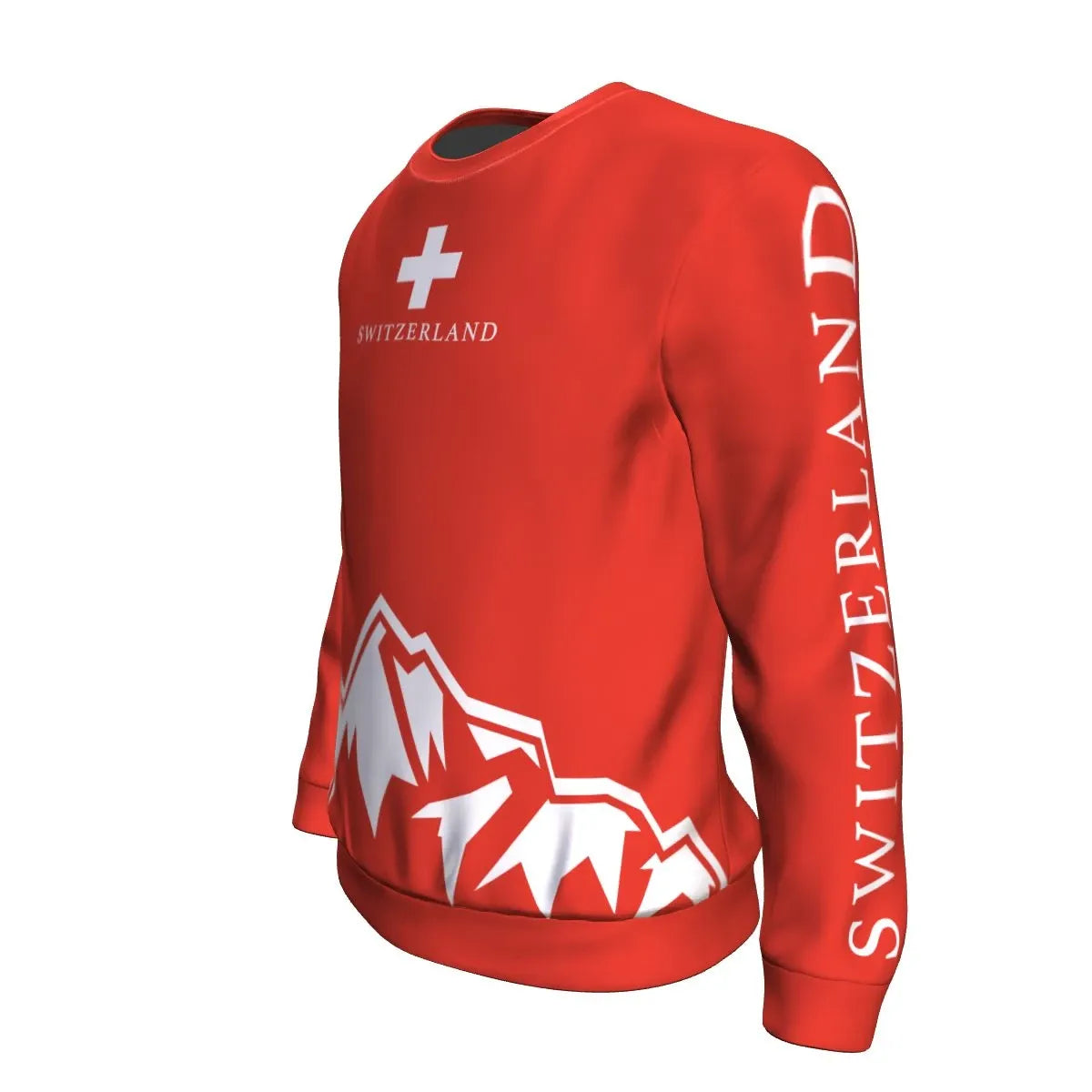 Switzerland Mountain Sweatshirts RLT13 - Wonder Print Shop