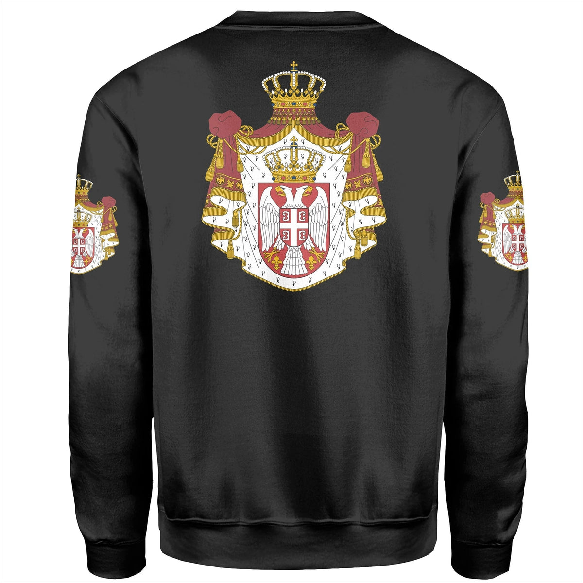 Serbia Sweatshirt Heartbeat Women's/Men's RLT7 - Wonder Print Shop