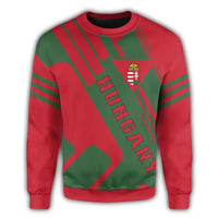 Hungary Coat Of Arms Sweatshirt Rockie RLT8 - Wonder Print Shop