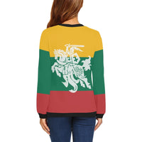 Lithuania Sweatshirt - Lithuania Flag Vytis RLT6 - Wonder Print Shop