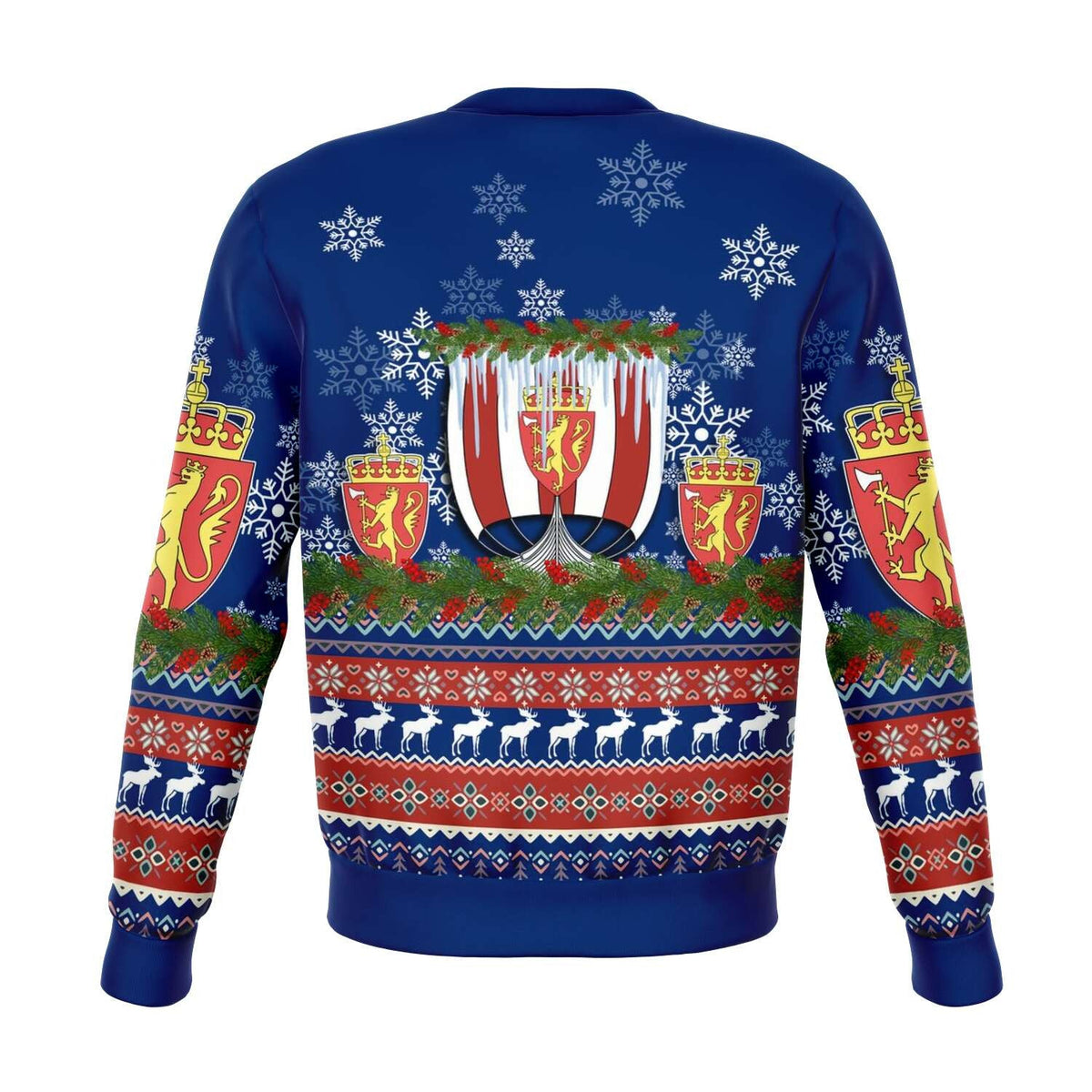 Norway Viking Ship Christmas Sweatshirt RLT7 - Wonder Print Shop