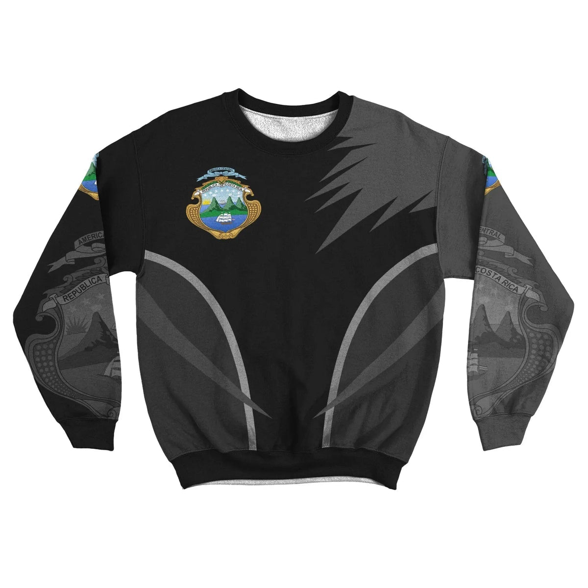Costa Rica Sweatshirt RLT13 - Wonder Print Shop