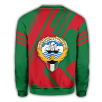 Kuwait Coat Of Arms Sweatshirt Rockie RLT8 - Wonder Print Shop