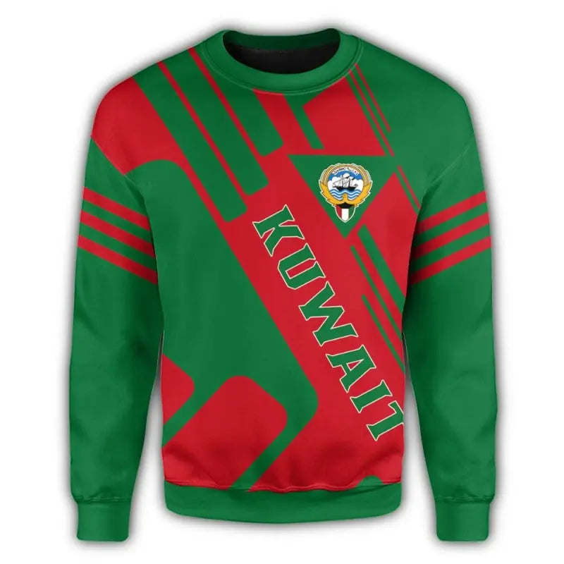 Kuwait Coat Of Arms Sweatshirt Rockie RLT8 - Wonder Print Shop
