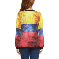 Colombia Darken Flag Sweatshirt RLT7 - Wonder Print Shop
