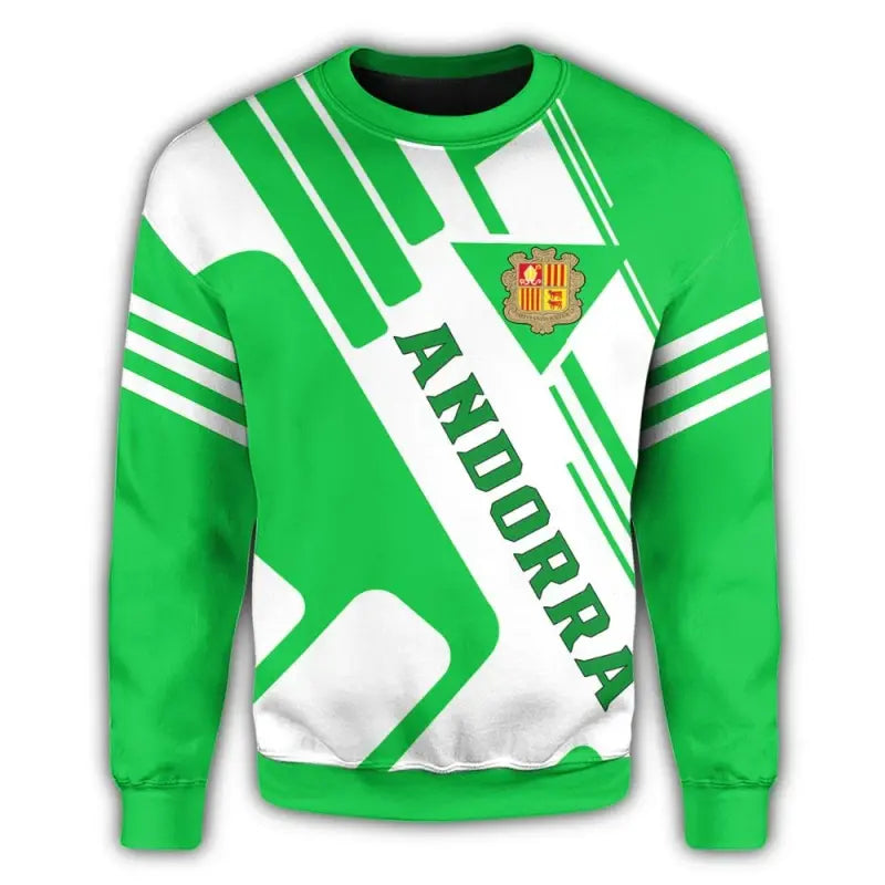 Andorra Coat Of Arms Sweatshirt Rockie RLT8 - Wonder Print Shop