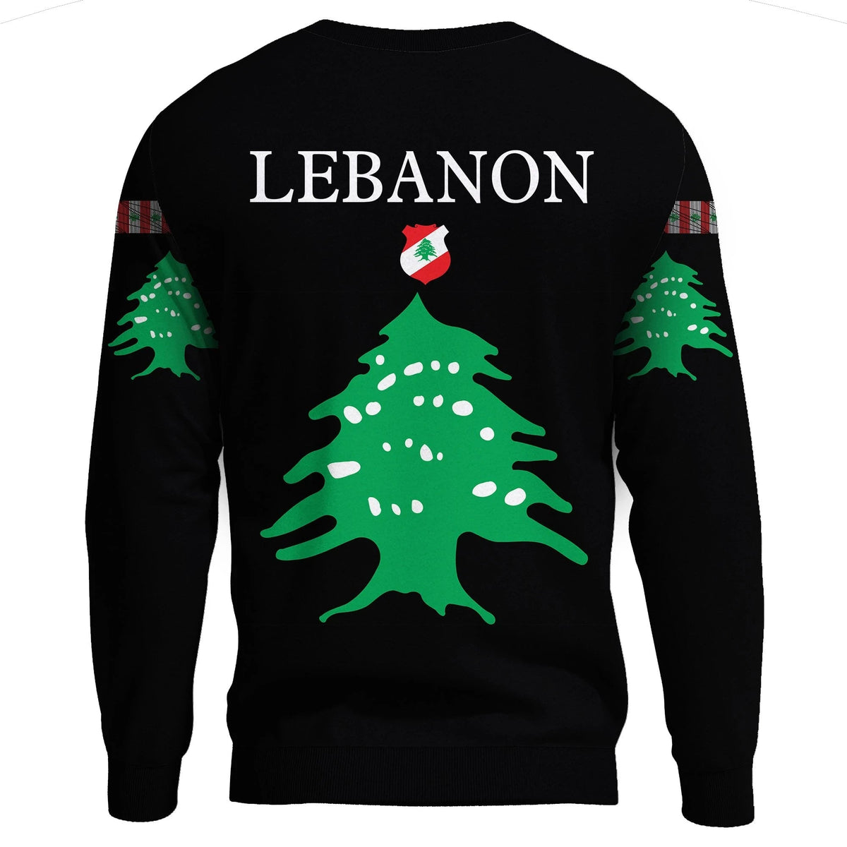 Lebanon - United Sweatshirt Knitted Long - Sleeved Sweater RLT6 - Wonder Print Shop