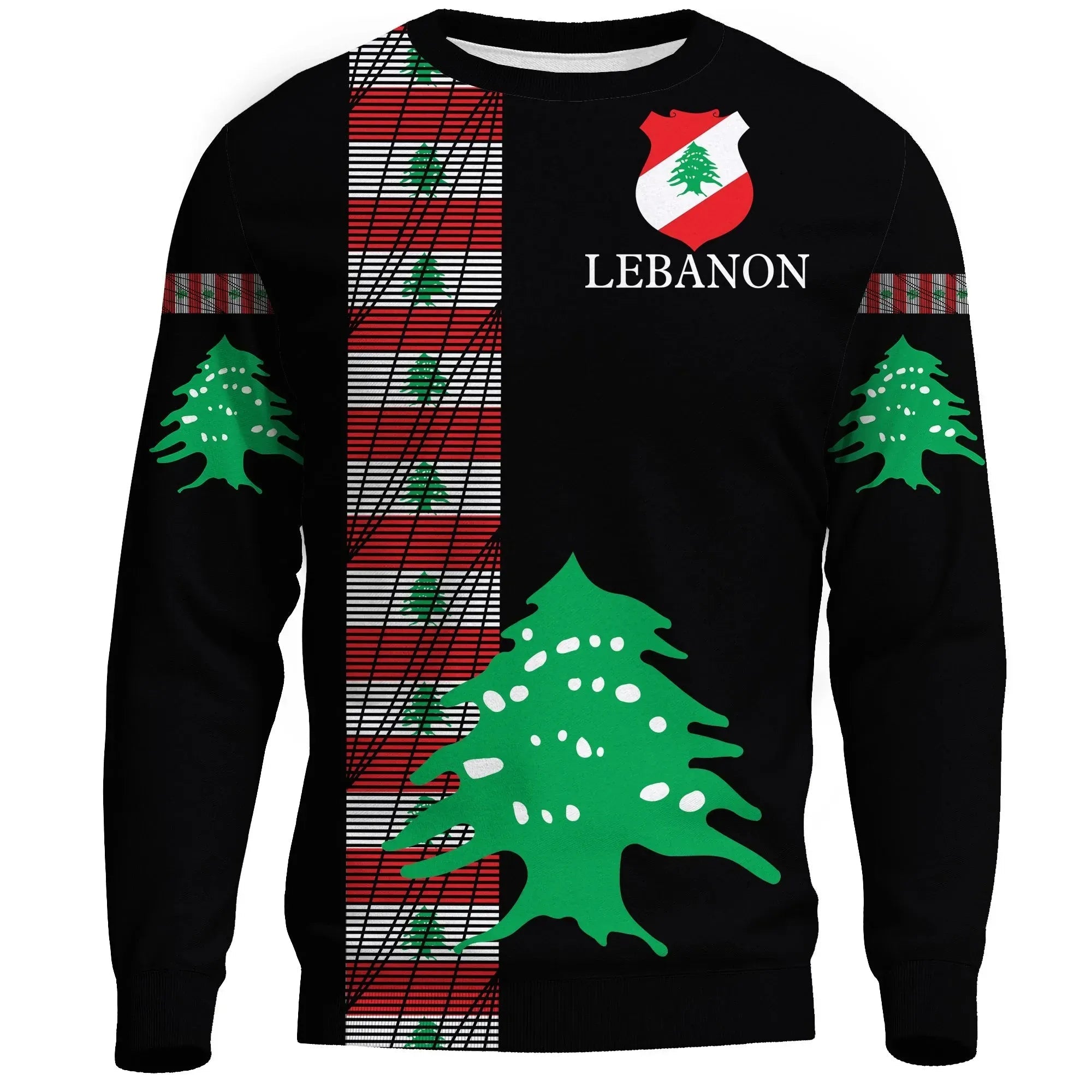 lebanon-united-sweatshirt-knitted-long-sleeved-sweater