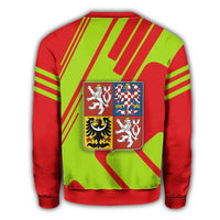 Czech Republic Coat Ofrms Sweatshirt Rockie RLT13 - Wonder Print Shop