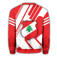 Lebanon Coat Of Arms Sweatshirt Rockie RLT6 - Wonder Print Shop