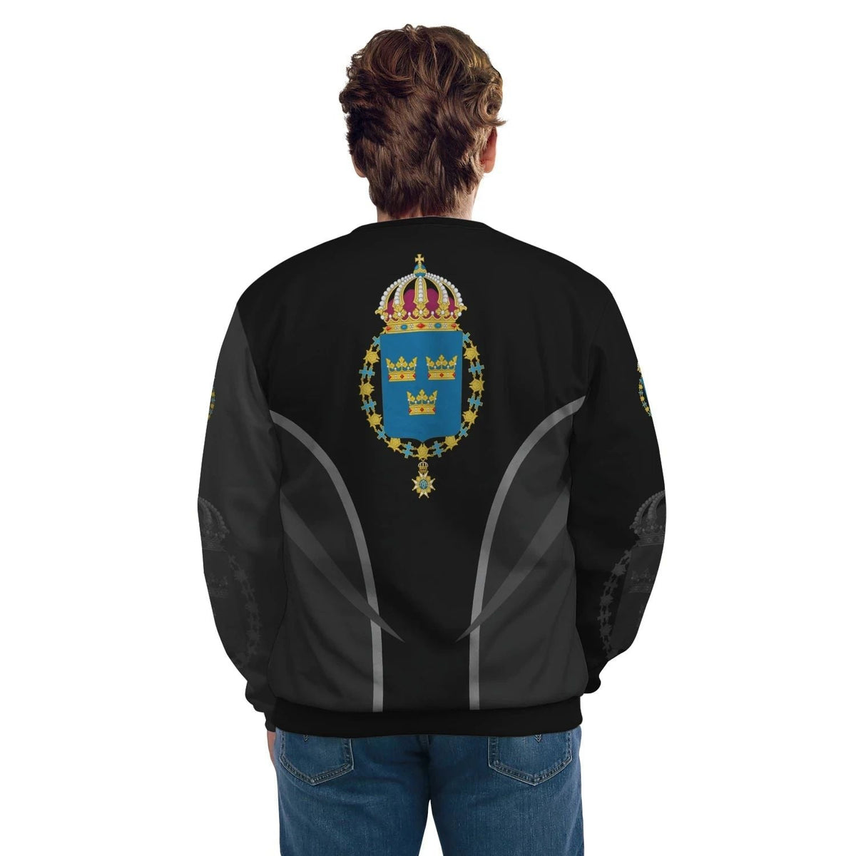 Sweden 3 Sweatshirt RLT7 - Wonder Print Shop