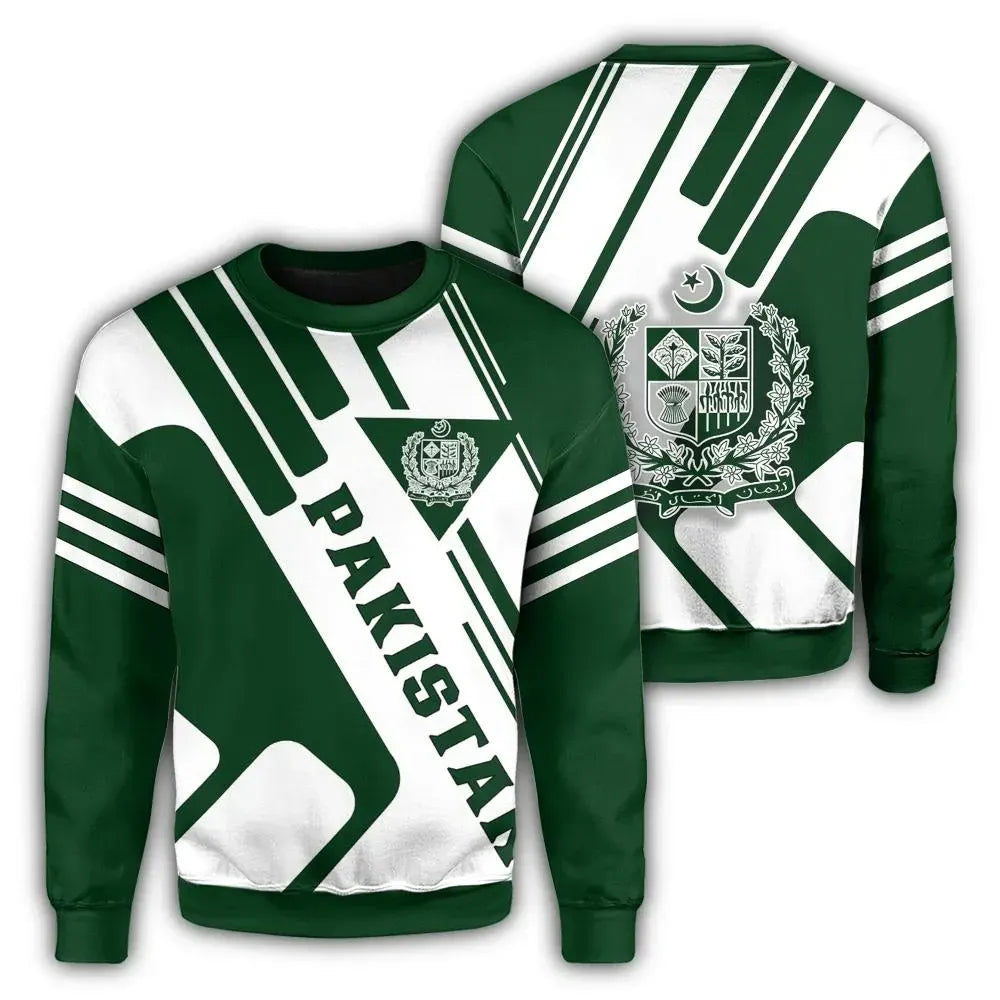 Pakistan Coat Of Arms Sweatshirt Rockie RLT13 - Wonder Print Shop