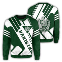 Pakistan Coat Of Arms Sweatshirt Rockie RLT13 - Wonder Print Shop