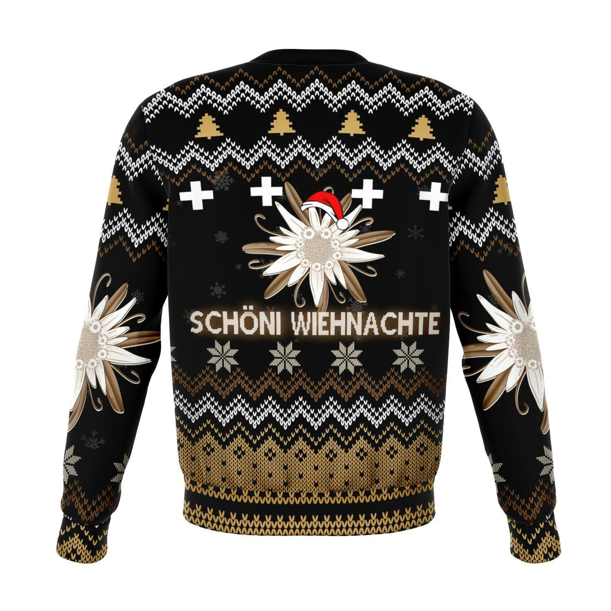 Switzerland Sweatshirt Christmas Edelweiss RLT13 - Wonder Print Shop