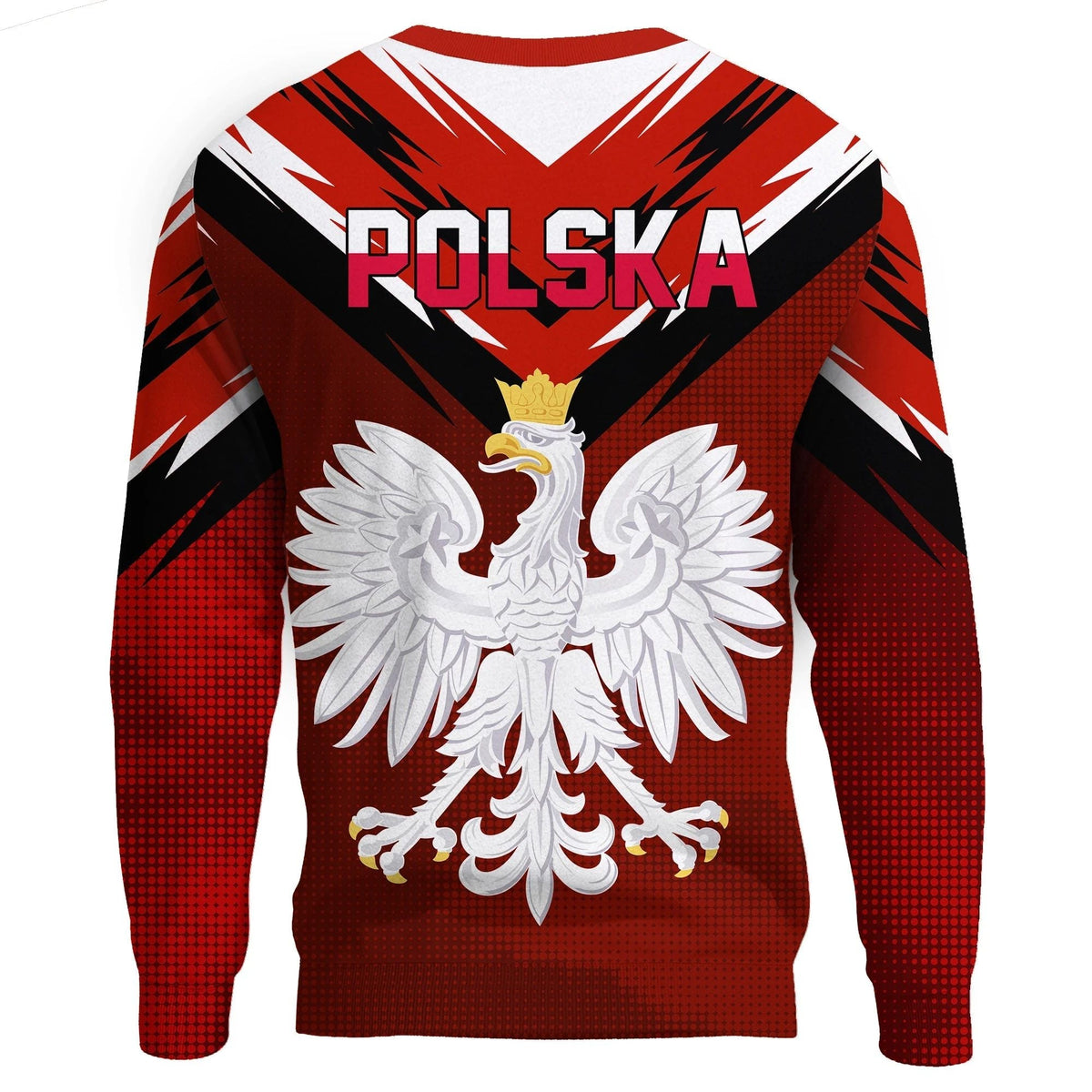 Poland Sweatshirt Coat of Arms of Poland New Release RLT7 - Wonder Print Shop