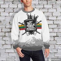Lithuania Sweatshirt Vytis Vintage6 RLT6 - Wonder Print Shop