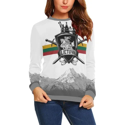 Lithuania Sweatshirt Vytis Vintage6 RLT6 - Wonder Print Shop