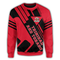 Trinidad and Tobago Coat Of Arms Sweatshirt Rockie RLT6 - Wonder Print Shop