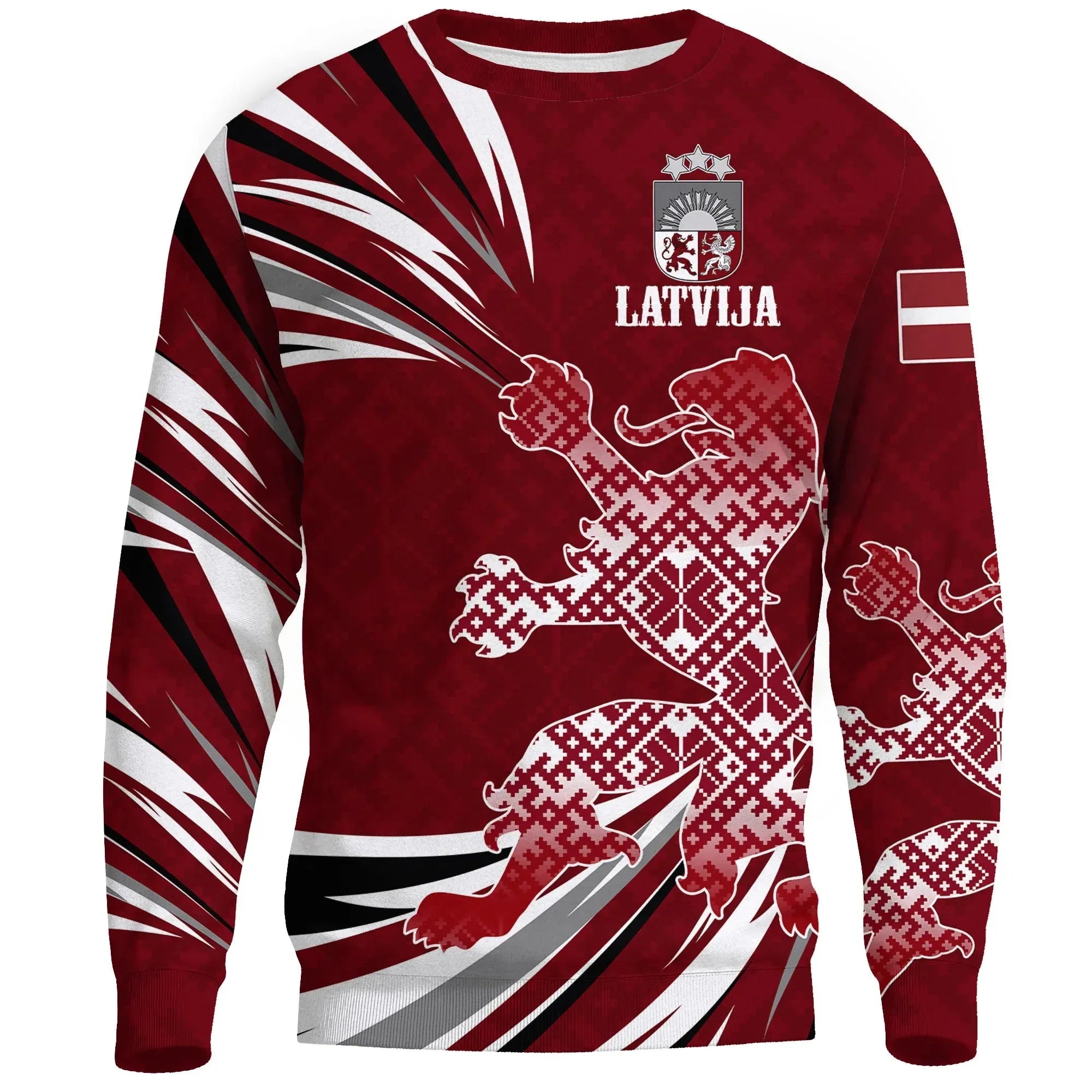 latvia-the-latvian-lion-sweatshirt