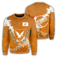 Cyprus Christmas Coat Of Arms Sweatshirt X Style RLT13 - Wonder Print Shop