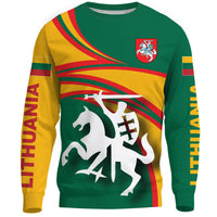 Lithuania Sweatshirt N Flag RLT6 - Wonder Print Shop