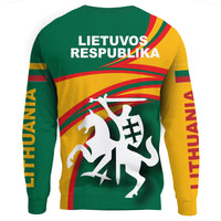 Lithuania Sweatshirt N Flag RLT6 - Wonder Print Shop