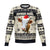 Switzerland Christmas Sweatshirt Swiss Cow Beige Navy RLT13 - Wonder Print Shop