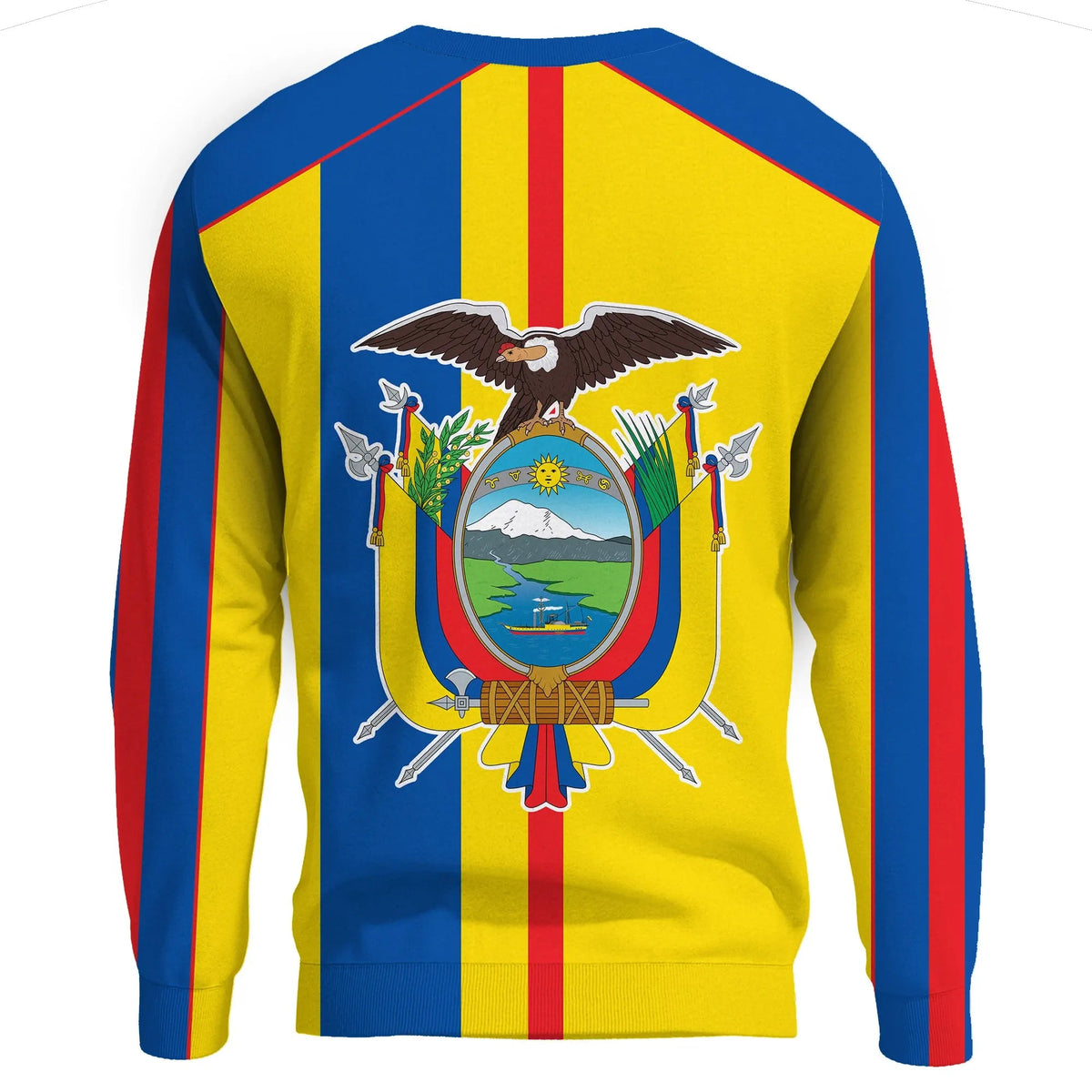 Ecuador Sweatshirt National Home RLT12 - Wonder Print Shop