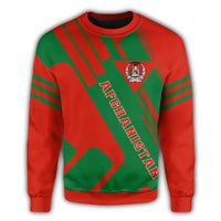 Afghanistan Coat Of Arms Sweatshirt Rockie RLT8 - Wonder Print Shop