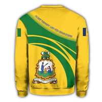 Saint Vincent and the Grenadines Coat Of Arms Sweatshirt Cricket Style RLT13 - Wonder Print Shop