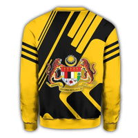 Malaysia Coat Of Arms Sweatshirt Rockie RLT12 - Wonder Print Shop