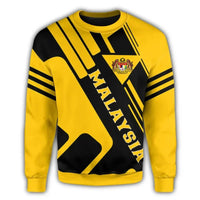 Malaysia Coat Of Arms Sweatshirt Rockie RLT12 - Wonder Print Shop