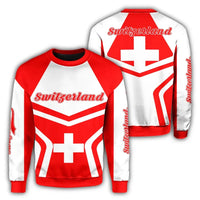Switzerland Coat Of Arms Sweatshirt My Style RLT13 - Wonder Print Shop