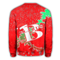 Belarus Christmas Coat Of Arms Sweatshirt X Style RLT6 - Wonder Print Shop