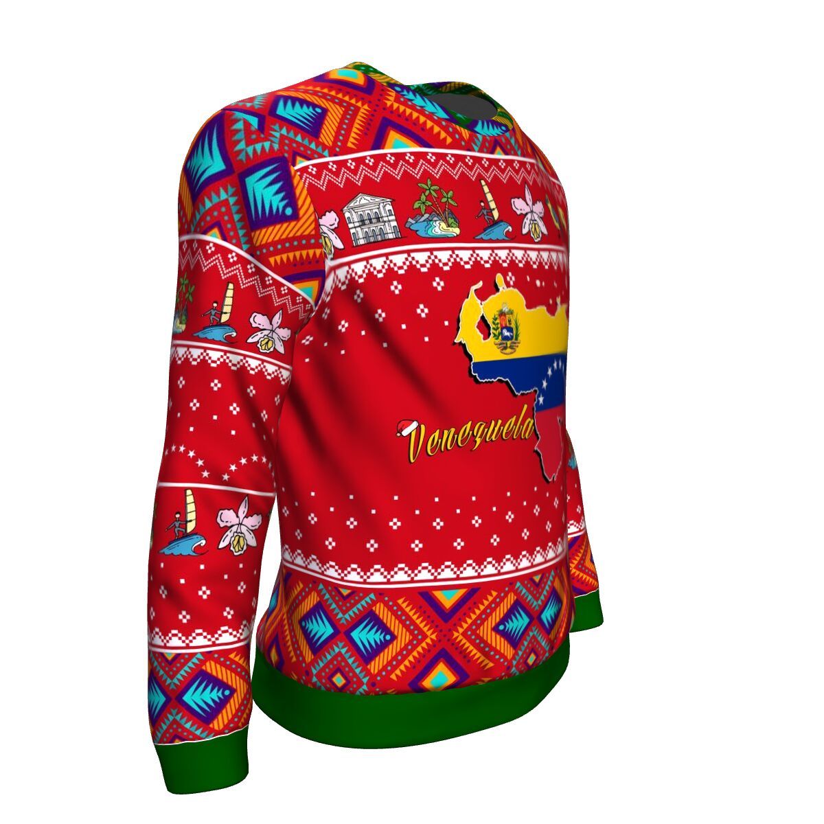 Venezuela Christmas Sweatshirt RLT7 - Wonder Print Shop